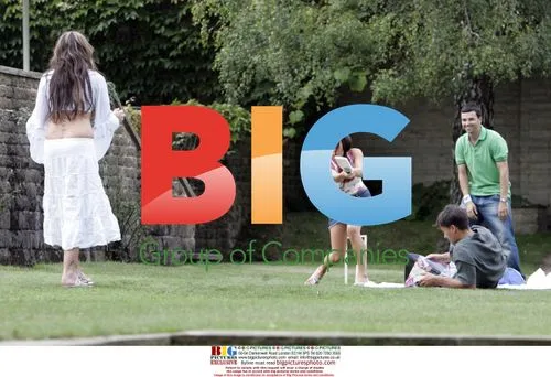 Lisa Scott Lee, Andy Scott Lee, Michelle Heaton in the Park