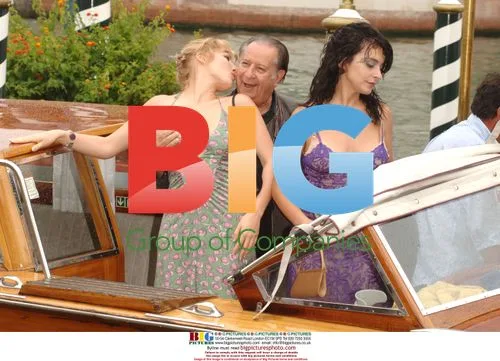 Tinto Brass and Actresses at Venice Film Festival