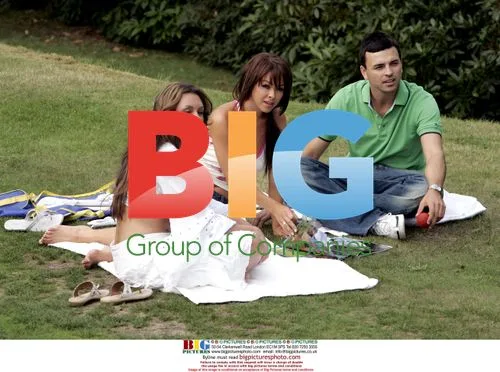 Lisa Scott Lee, Andy Scott Lee and Michelle Heaton in the Park