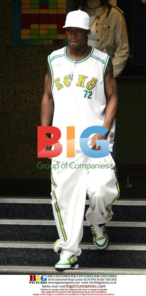 Flamboyant Bolton Wanderer's Football Player El-Hadji Diouf