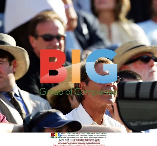 Sir Cliff Richard and Robin Williams at US Open