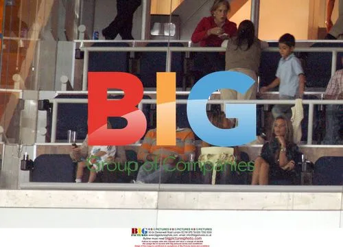 Victoria Beckham at Real Madrid match