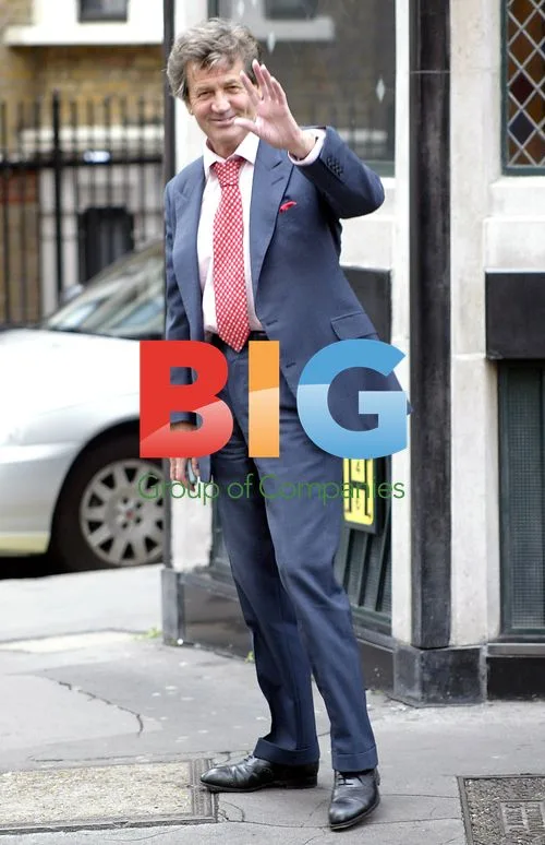 Melvyn Bragg Arriving at Ivy Restaurant