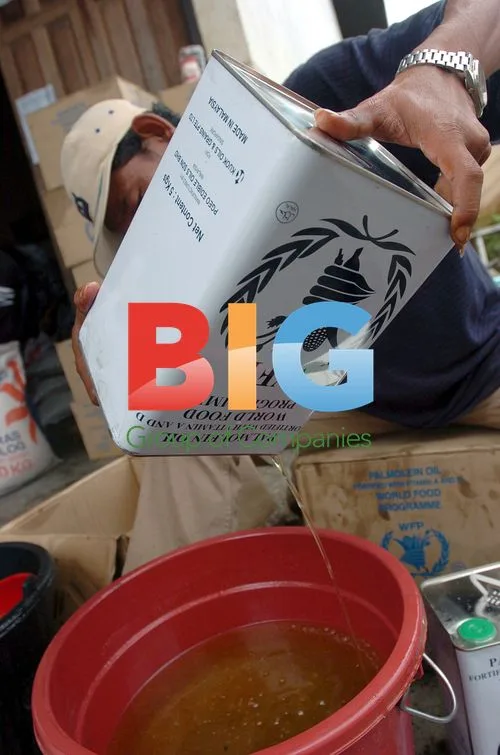Achehnese Tsunami Survivors Receiving Food Aid