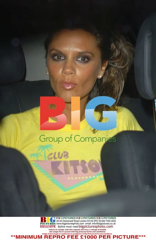 Victoria Beckham Leaves Studio After Elle Shoot