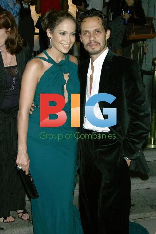 Jennifer Lopez and Mark Anthony at Downtown Cipriani's