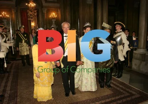 Malaysian Royals Arrive at Swedish Palace