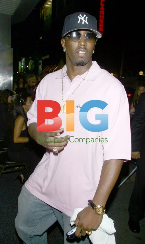 P Diddy at Gwen Stefani's Fashion Show