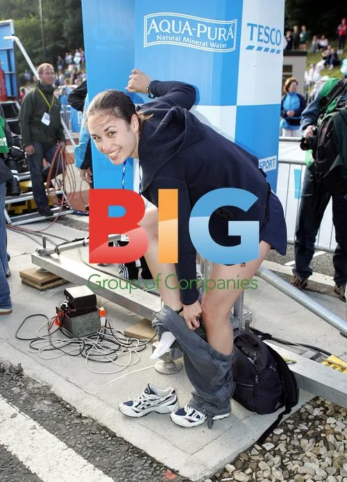 Celebrities take part in Great North Run
