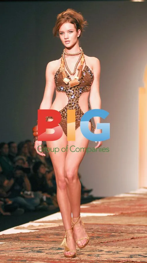 Model on Runway at Julien McDonald LFW Show