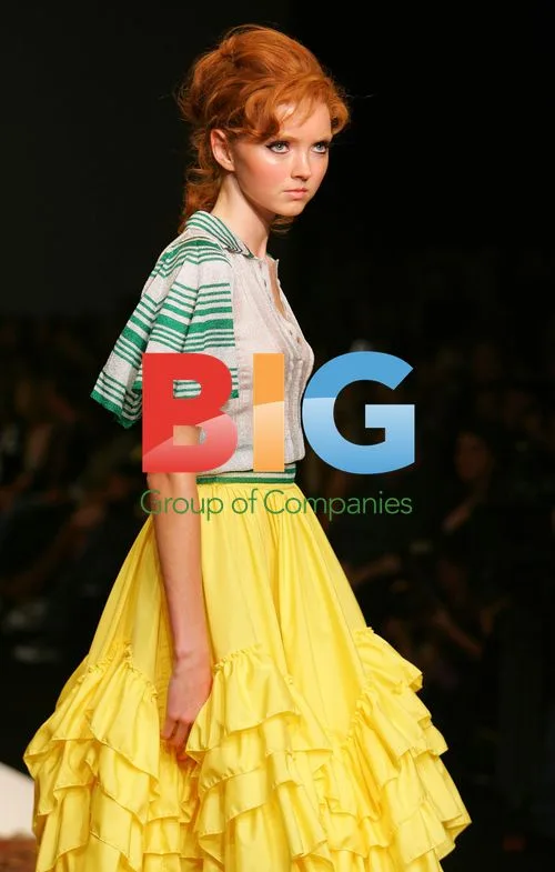 Lily Cole on Julien McDonald Runway