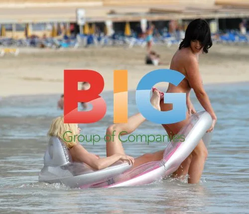 Glamour Models Jo Hicks and Sophie Howard on Holiday
