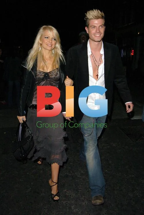 Mikey Green and Hannah Sandling at MAC Cocktail Party