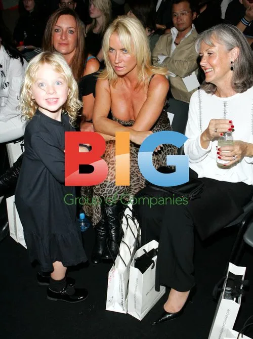 Meg Matthews and Anais Gallagher at Michiko Koshino Show
