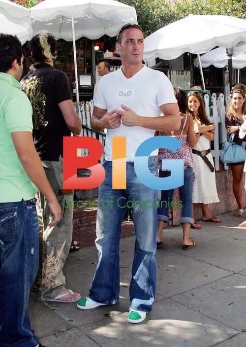 English Cricketers Lunch at Ivy in Beverly Hills