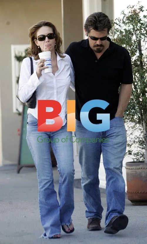 Diane Lane and Josh Brolin Out for Lunch in Los Angeles