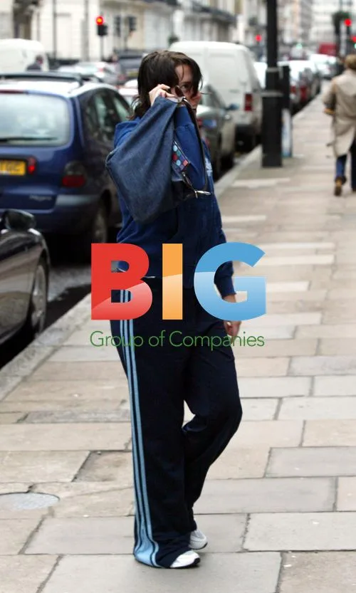 Melanie C in Adidas Tracksuit