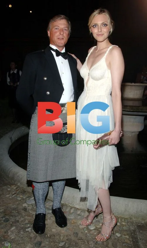 Sophie Dahl and James Pringle at Pringle's Milan Launch