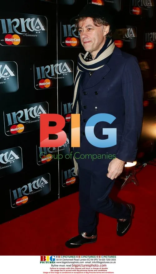 Bob Geldof Awarded IRMA Honor