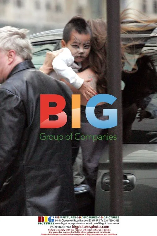 Angelina Jolie and Son Maddox After Birthday Party