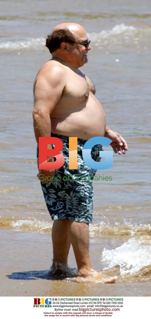 Danny DeVito Family Beach Day