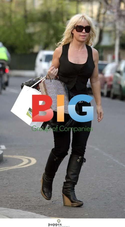 Meg Matthews out in London