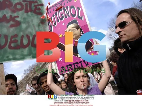 Protests Against First Employment Contract Law in France