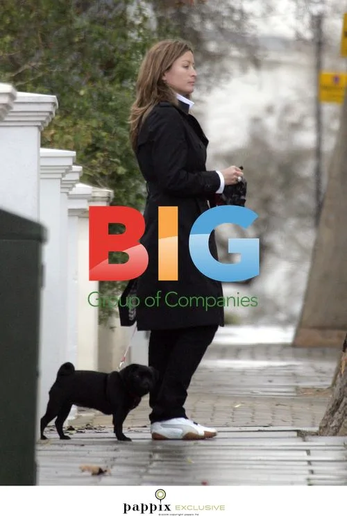 Rebecca Loos Walks Dog in London