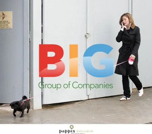 Rebecca Loos Walking Dog in London