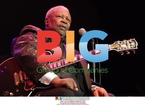 BB King Performs at Wembley Arena