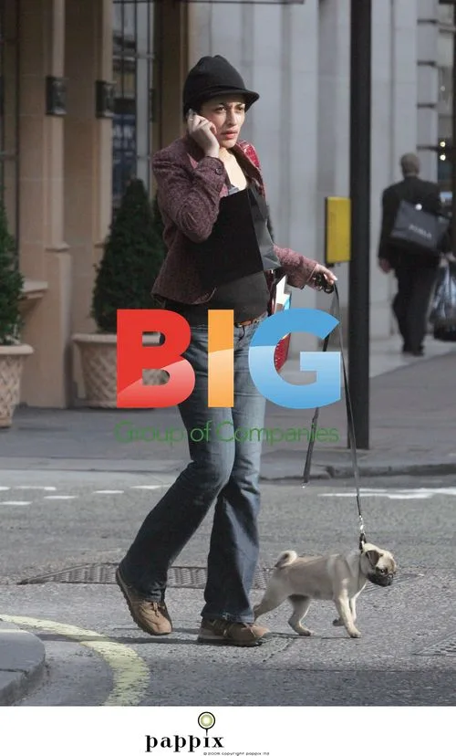Zadie Smith Walking Dog in London