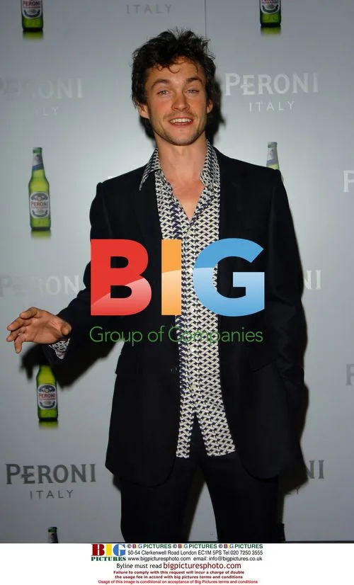 Hugh Dancy at Peroni Nastro Azzurro Launch