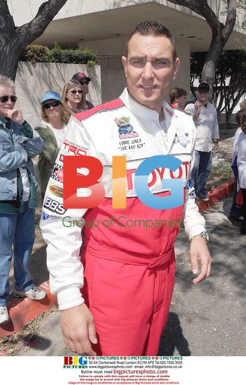 Vinnie Jones at Toyota Pro/Celebrity Grand Prix