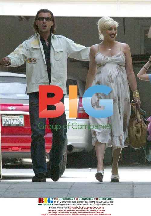 Gwen Stefani and Gavin Rossdale at Baby Shower