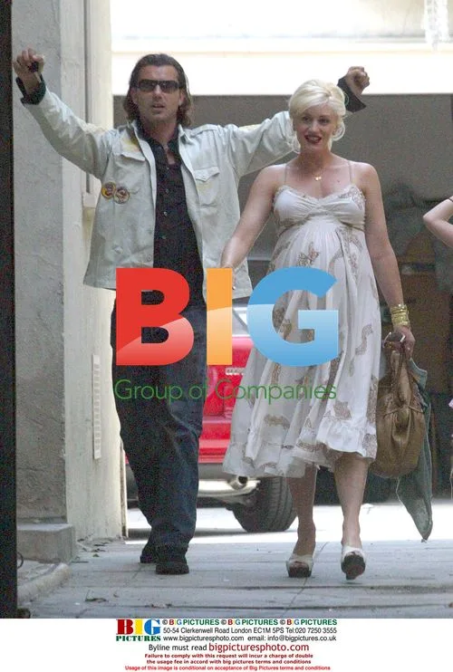 Gwen Stefani and Gavin Rossdale at Baby Shower
