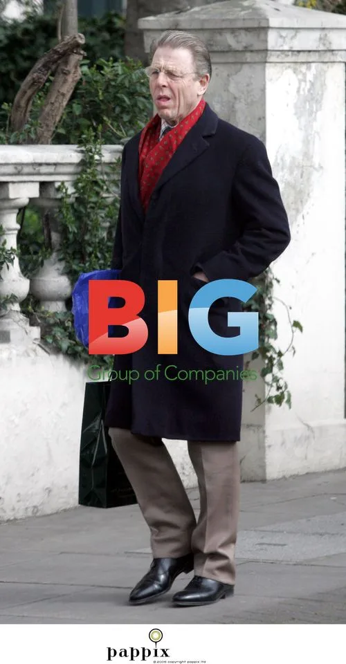 Actor Edward Fox Spotted Shopping in West London