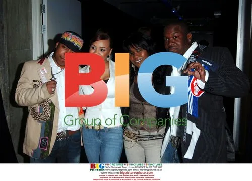 Pop Band Big Brovaz at London Fashion Show