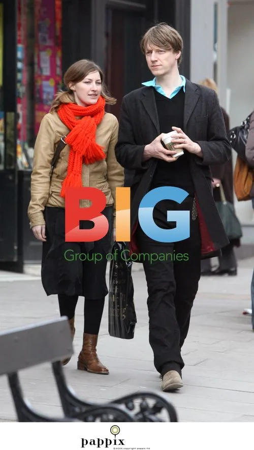 Actress Kelly MacDonald and husband out in London