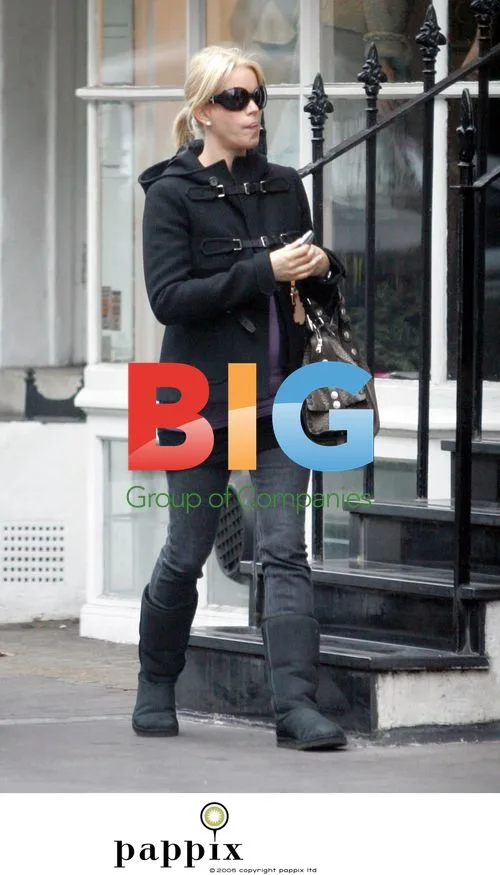 Caroline Stanbury on Phone in Central London