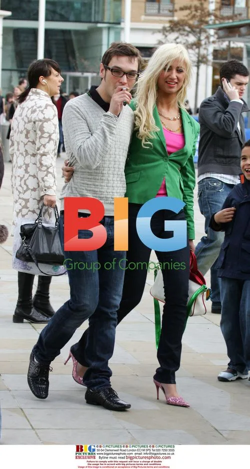 Celebrity Big Brother Couple Chantelle and Preston in London