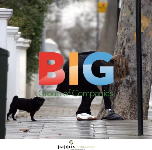 Rebecca Loos Walking Dog in London