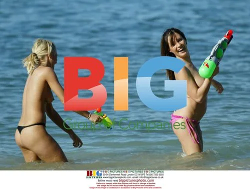Models Kayleigh Pearson and Natasha Mealey On Holiday