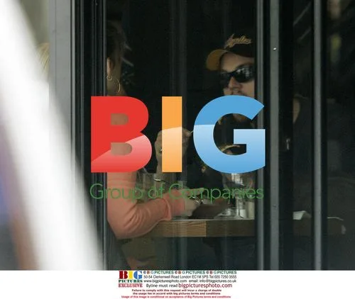 Leonardo DiCaprio and Bar Rafaeli in Paris