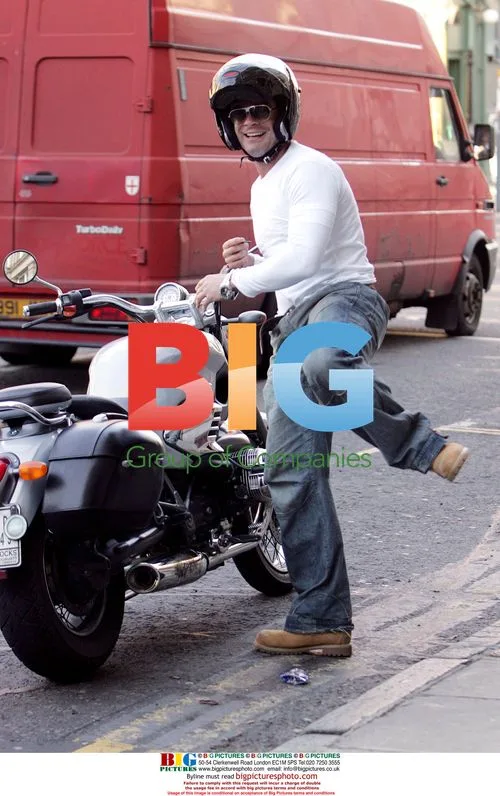 Fran Cosgrave's New Motorbike in Liverpool
