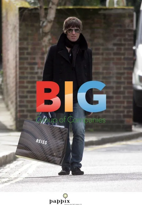 Liam Gallagher and Nicole Appleton out shopping in London