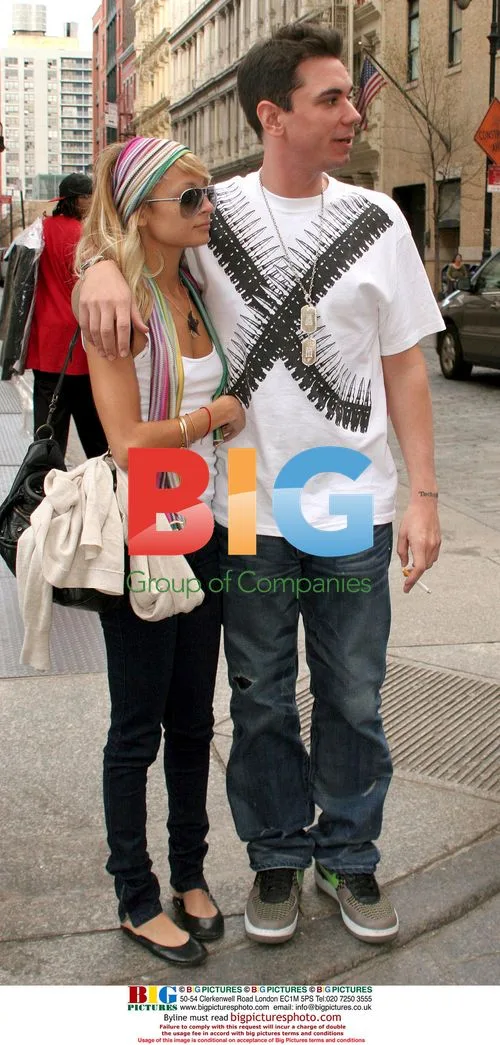 Nicole Richie and DJ AM spotted in Soho