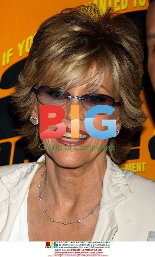 Jane Fonda Signs Book