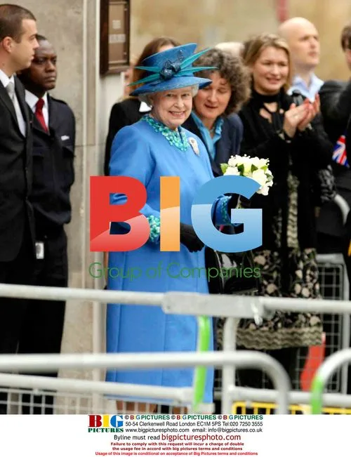 Queen and Prince Philip at BBC Broadcasting House