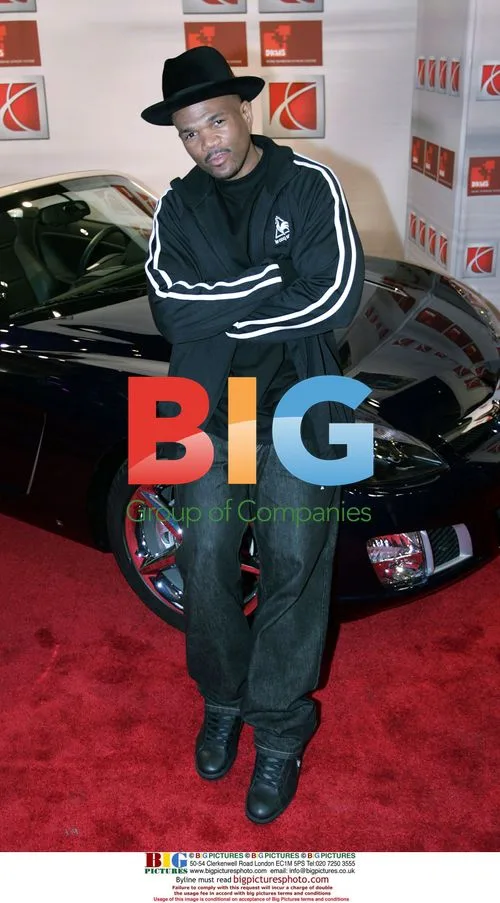 DMC Poses With Saturn Sky at NYC Event