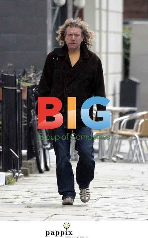 Robert Plant Serious Walk in London